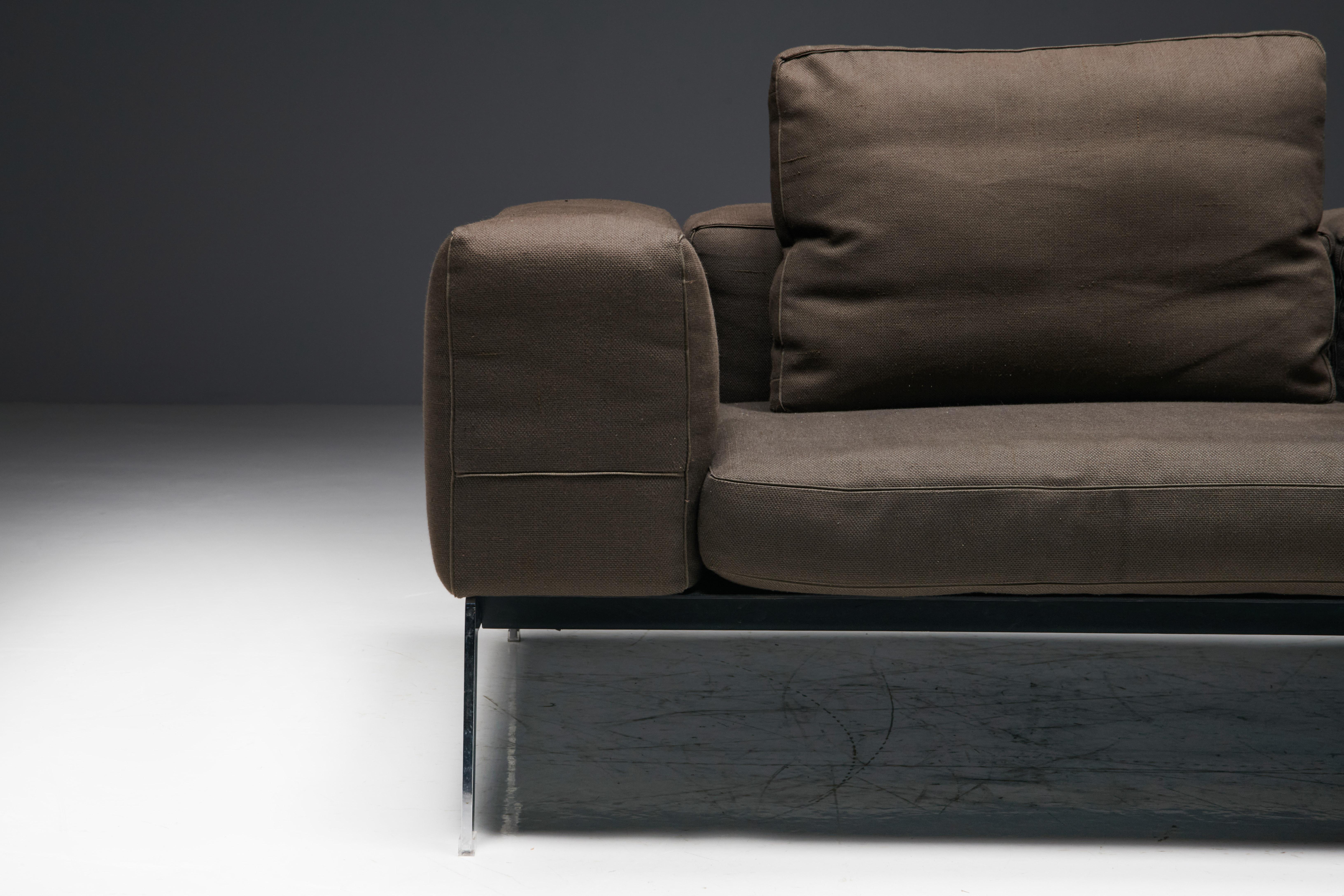 Modern Lifesteel Sofa by Antonio Citterio for Flexform, Italy, 2018 For Sale