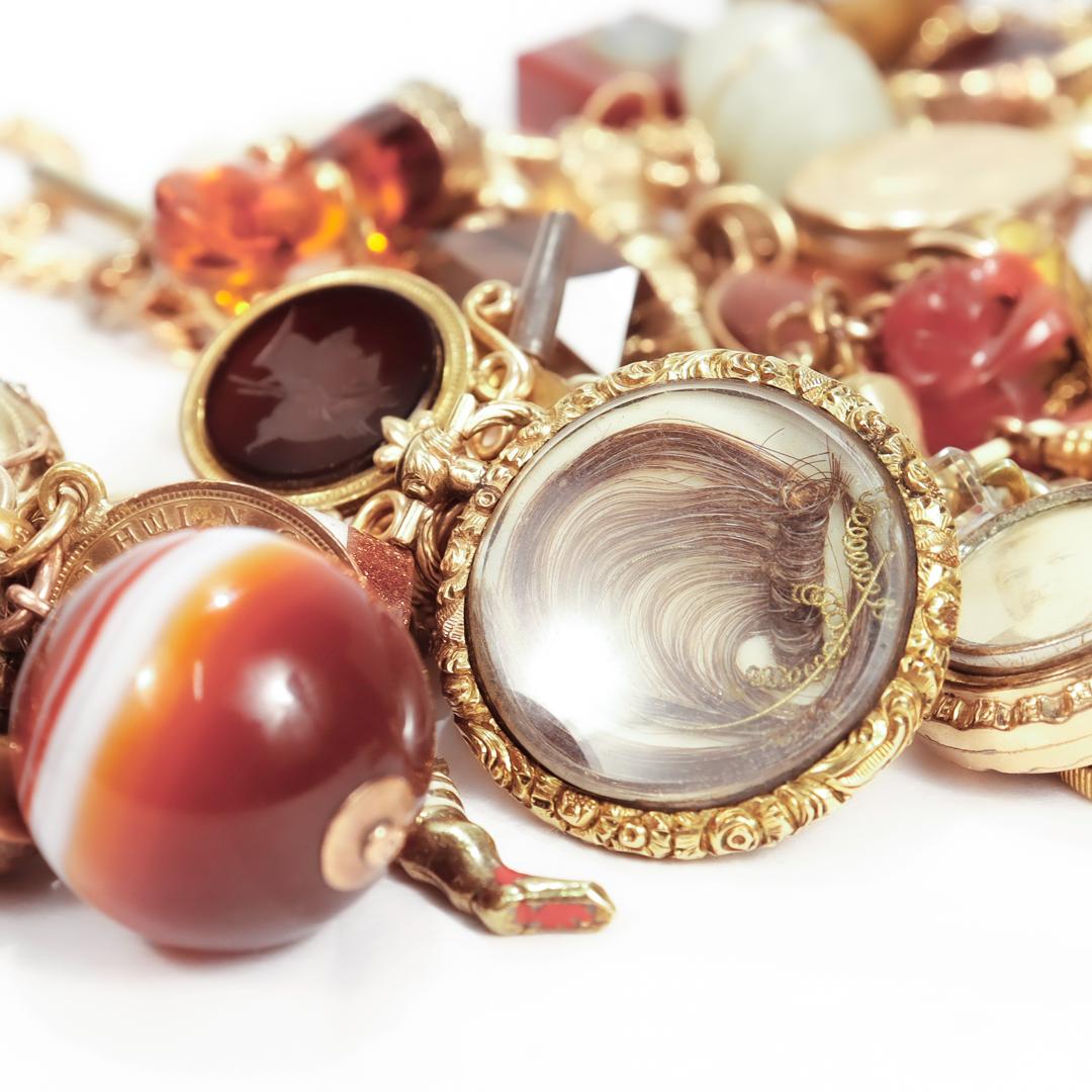 Lifetime Collection Antique Charm (Bracelet) Necklace For Sale 5