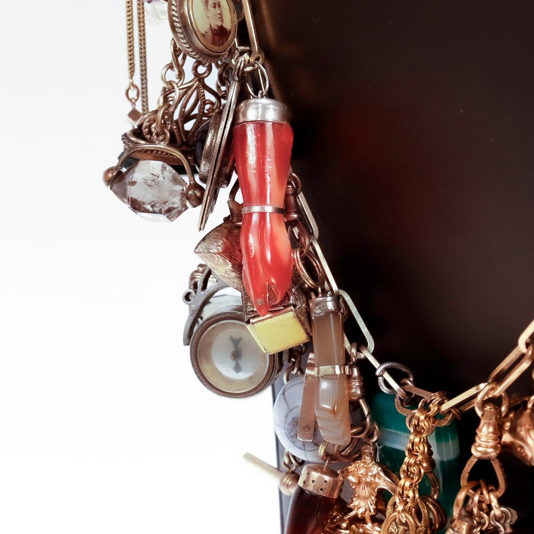 Women's Lifetime Collection Antique Charm (Bracelet) Necklace For Sale