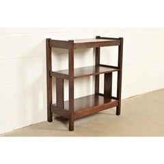 Lifetime Furniture Antique Mission Oak Arts and Crafts Bookcase, Circa 1910