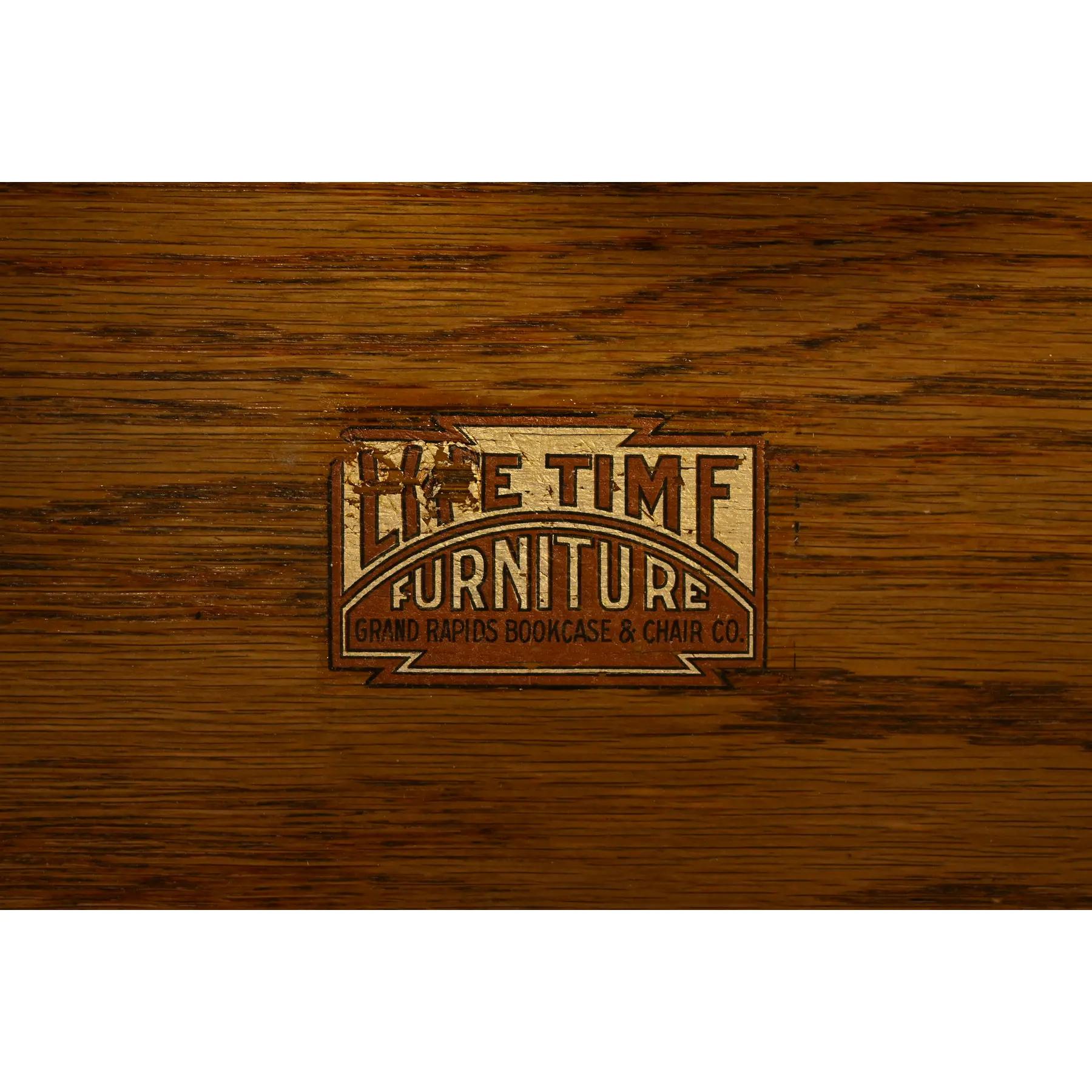 Lifetime Furniture Antike Mission Eichenholz Arts & Crafts Sekretär-Schreibtisch mit aus Eichenholz im Angebot 2