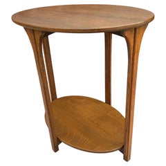 Lifetime Puritan Art Nouveau / Crafts Oval Table , quarter sawn oak