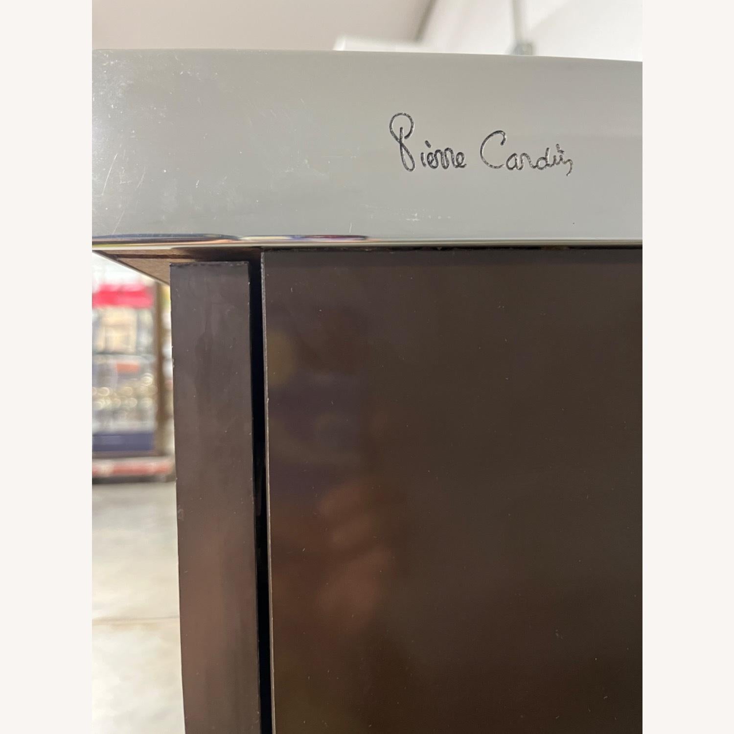 Credenza de bar elevable con detalles cromados de Pierre Cardin, Circa 1970s en venta 4
