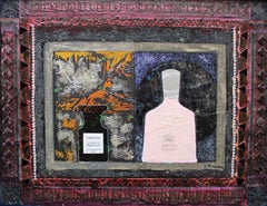 Tom Ford & Creed. 2024. Canvas/mixed media, 30x40 cm