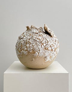 Light 50 Steingut-Skulptur von Laura Pasquino