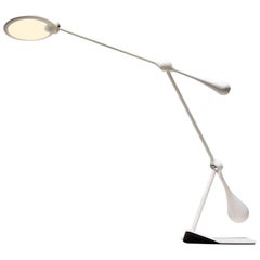 Light and Contrast, Trapeze LED Task Light, Large, White