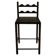 Light and Dwell Frankie Wave Scalloped Counter Stool