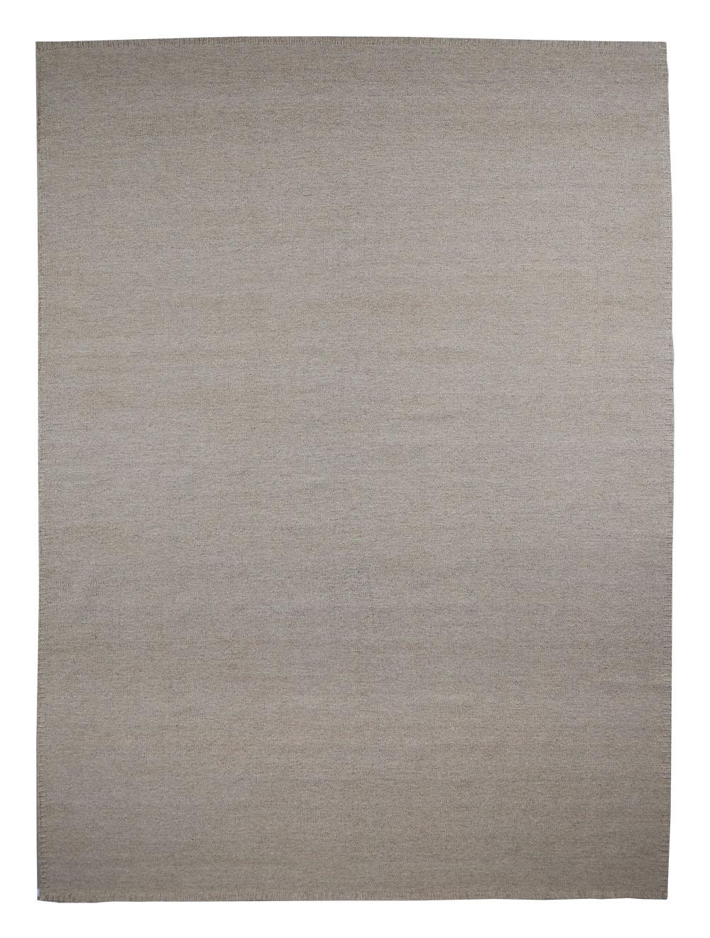 Wool Light Beige with Stitches Escape Kelim Carpet by Massimo Copenhagen For Sale