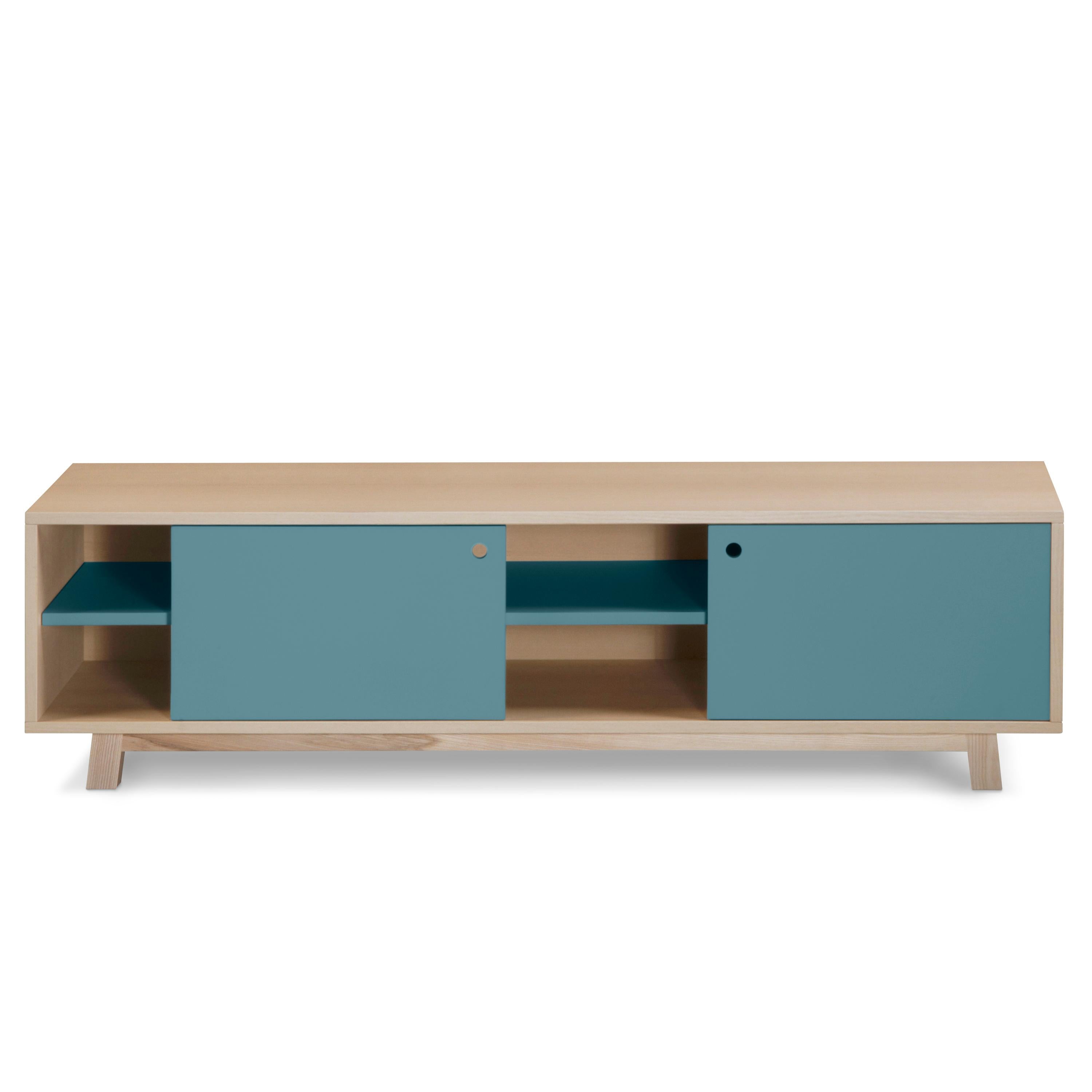 tv console with light