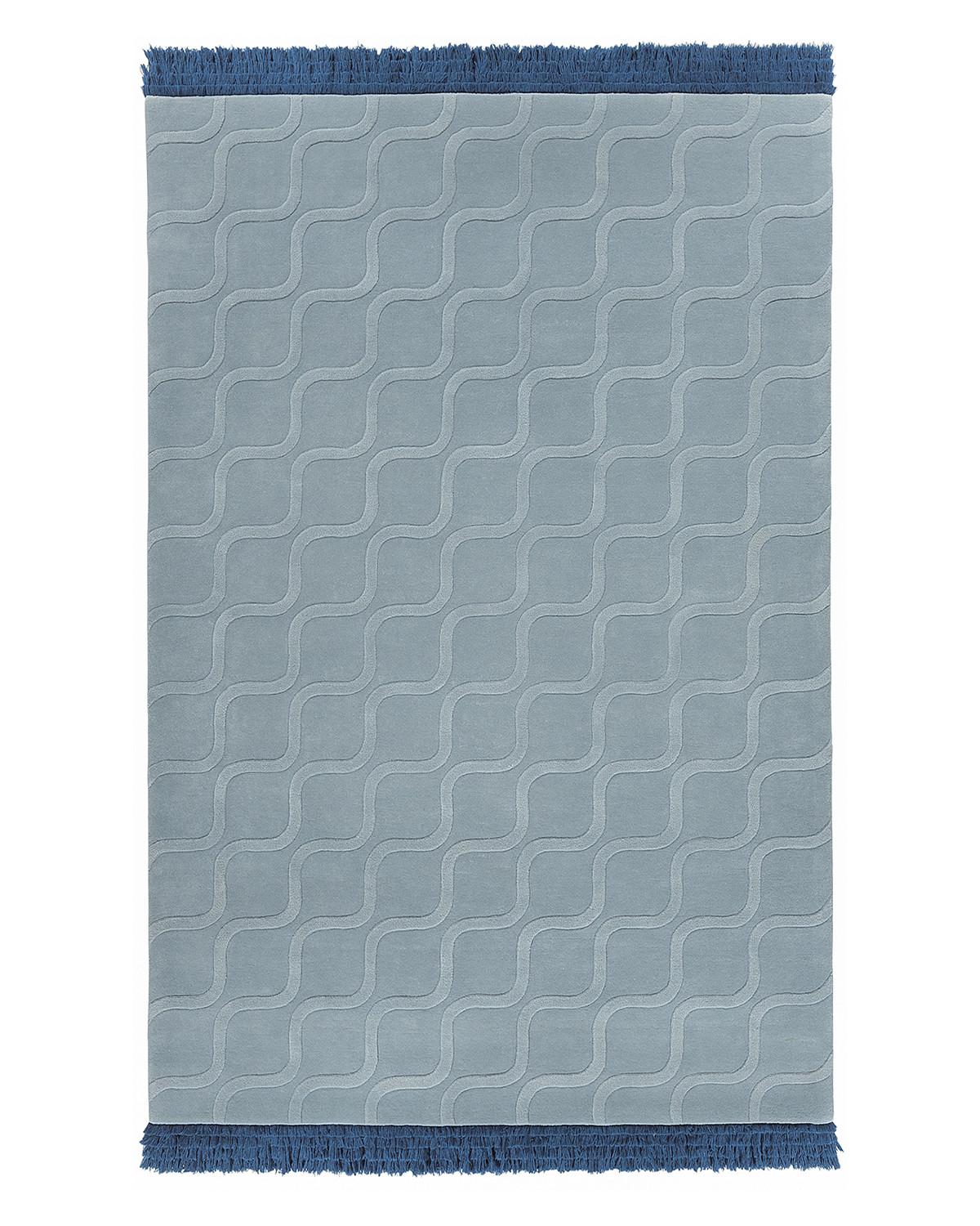 Tapis Twiggy 300 bleu clair par Mohebban en vente 2