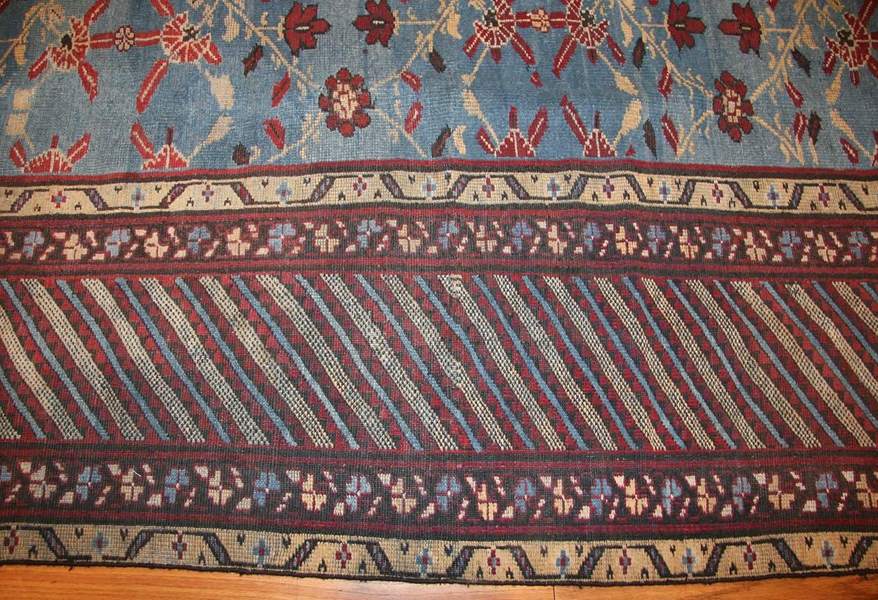 Hand-Knotted Nazmiyal Collection Antique Indian Rug. Size: 10 ft 10 in x 14 ft 6 in