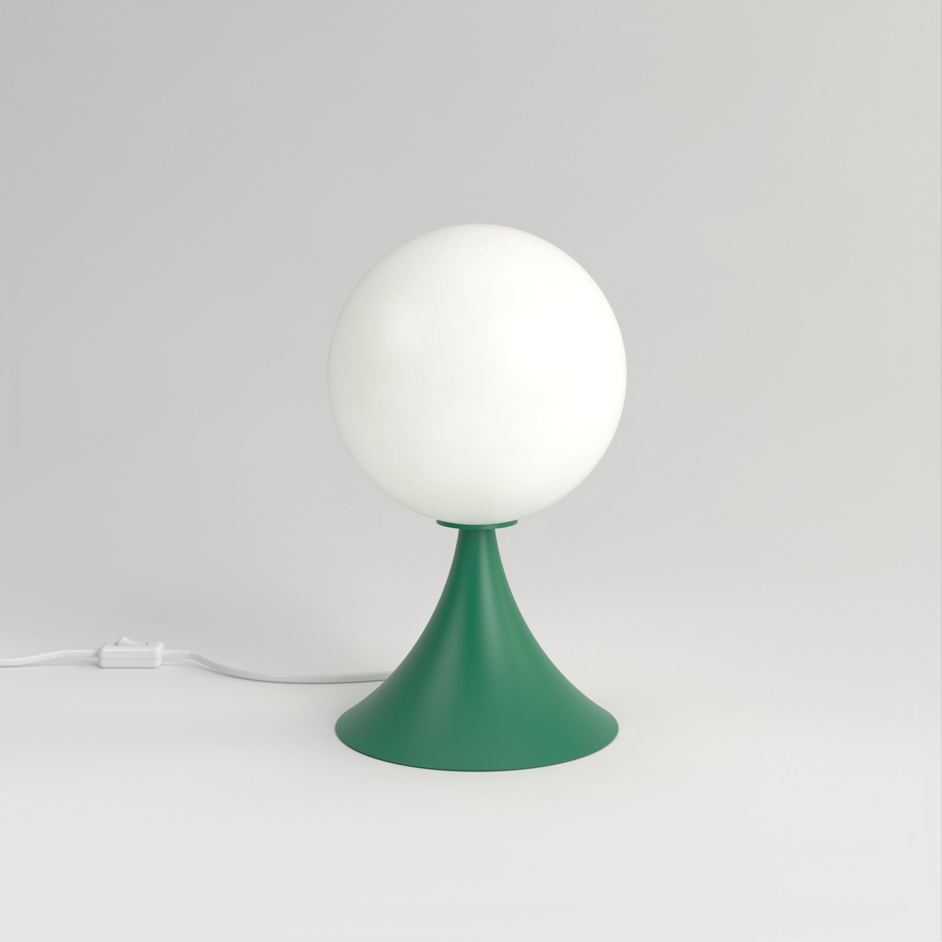 Metal Light Blue Asymptote Desk Light by Atelier Areti For Sale