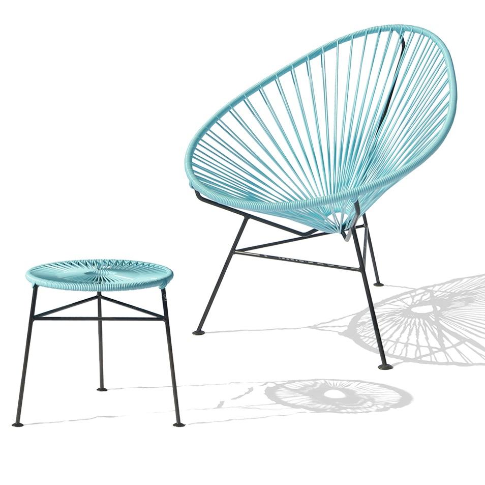Tabouret Centro bleu clair par OK Design
Dimensions : D 42 x H 42 cm.
Matériaux : Métal peint par poudrage, cordon en PVC.

Disponible dans d'autres couleurs. Veuillez nous contacter.

Le tabouret Centro est un tabouret rond coloré à trois pieds qui