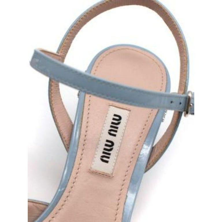 light blue sling backs