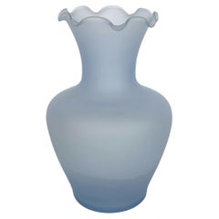 Jarrón de Murano Azul Claro