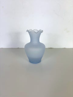 Vaso di Murano blu chiaro