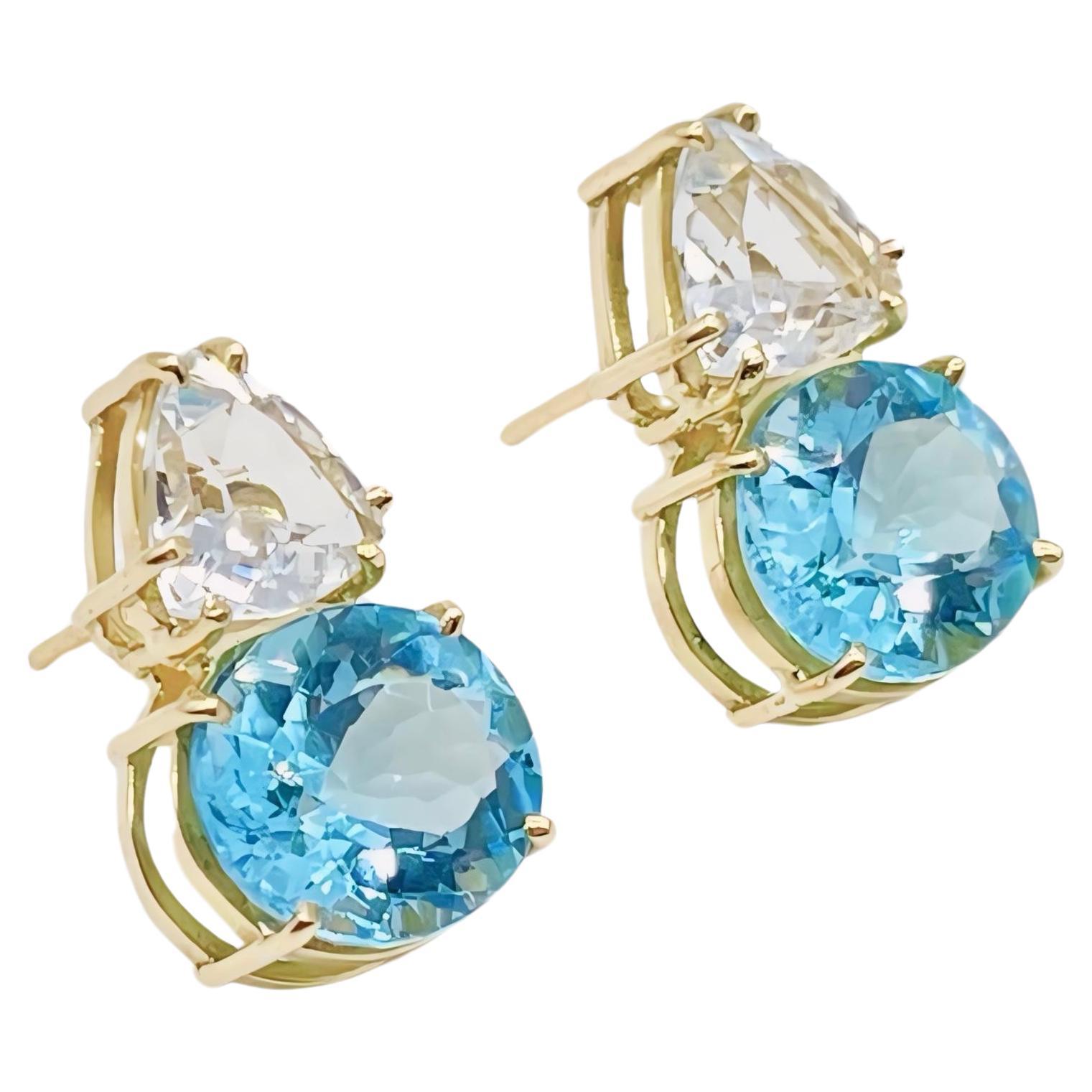 Orecchini Pendenti Vintage A Goccia Blu – Argento Sterling 925, Ipoallergenici, In Elegante Confezione Regalo