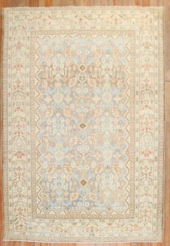 Light Blue Persian Malayer Rug