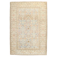 Hellblauer persischer Malayer-Teppich