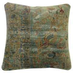 Light Blue Persian Rug Pillow