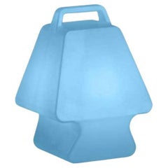 Lampada da tavolo Pret-À-Porter blu chiaro di Antonio Norero