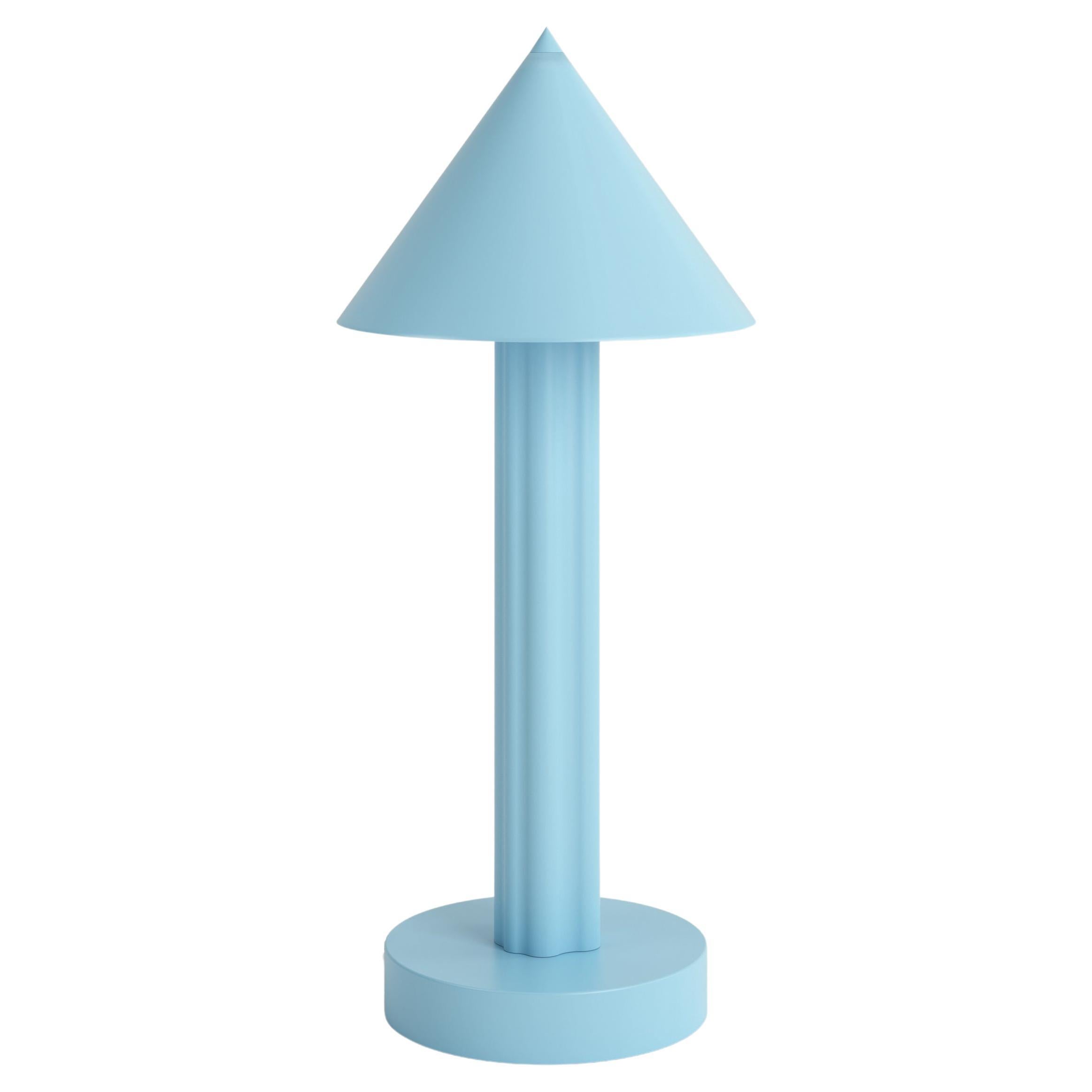 Light Blue Profiles Desk Light by Atelier Areti