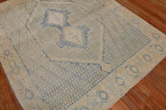 Light Blue Sand Tone Persian Tribal Rug
