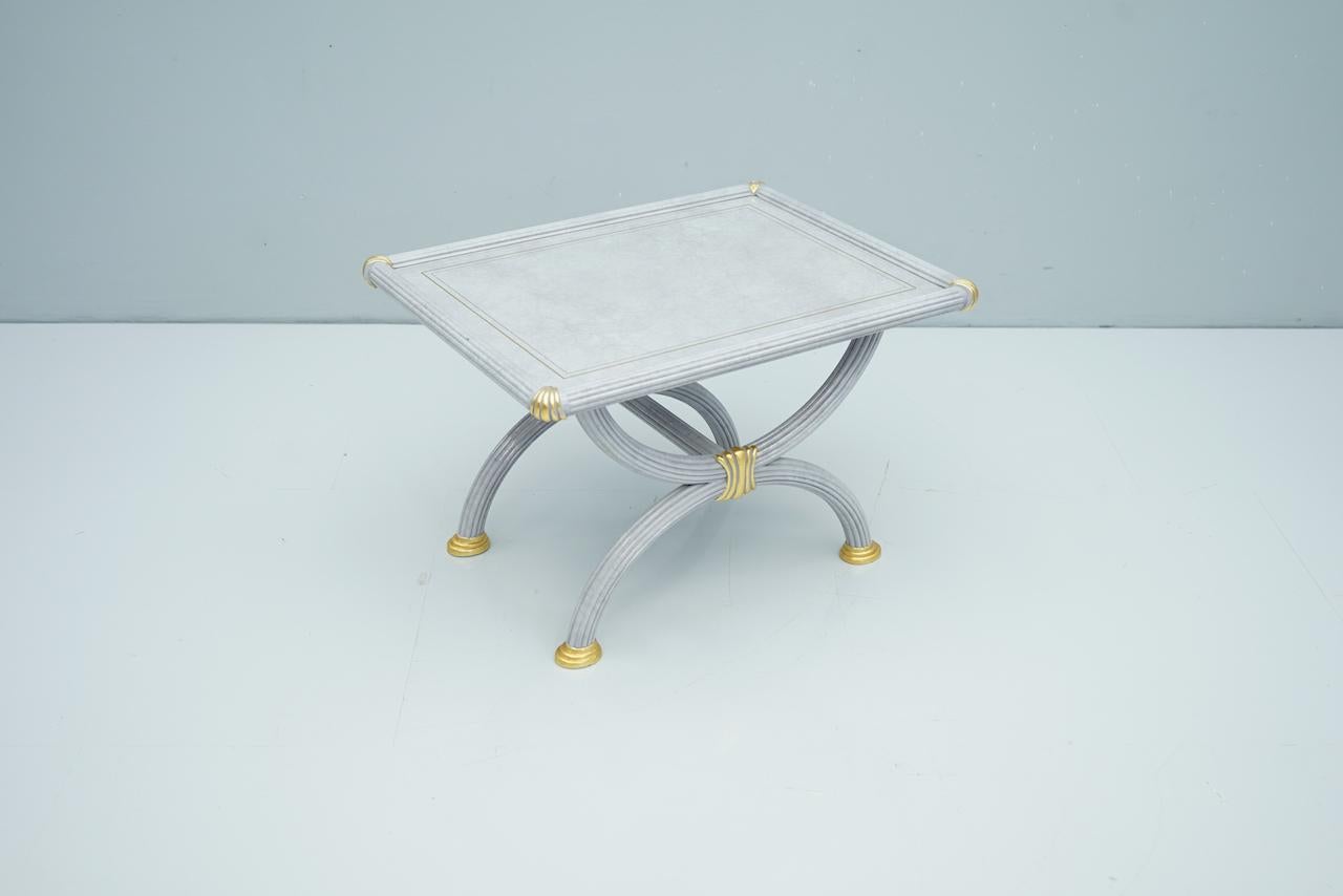 Light Blue Side Table by StyleArte, Italy, 1980s In Good Condition For Sale In Frankfurt / Dreieich, DE