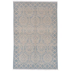 Light Blue Spanish Cuenca Carpet