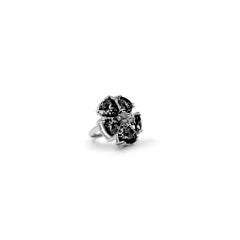 Light Blue Topaz Blossom Stone Ring