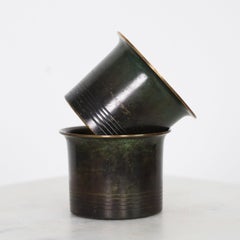 Light-Bronze Cups by Just Andersen, 1930s, Denmark
