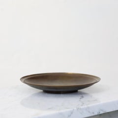 Light-Bronze Low Bowl designed by Just Andersen, Denmark