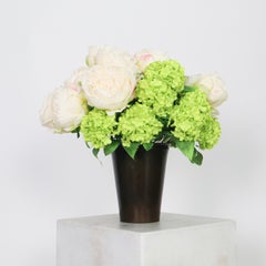 Light-Bronze-Vase von Just Andersen, 1930er Jahre, Dänemark