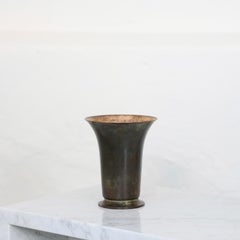 Light-Bronze-Vase von Just Andersen, 1930er Jahre, Dänemark