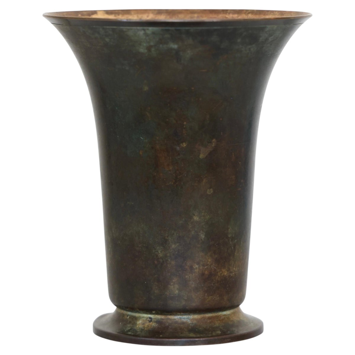 Light-Bronze Vase by Just Andersen, 1930s, Denmark