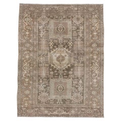 Light Brown Antique Persian Karaje Rug