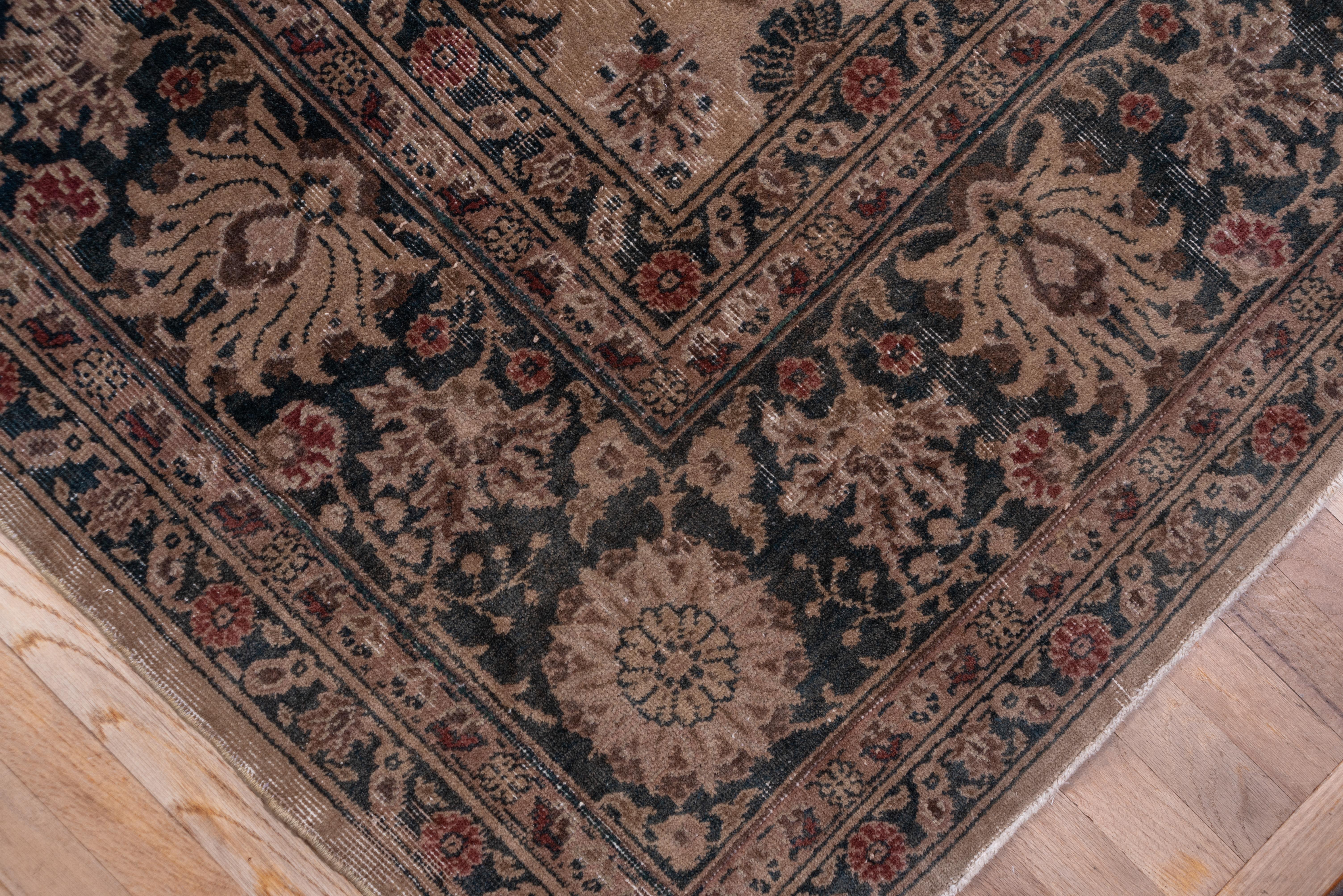 Hand-Knotted Light Brown Antique Sparta Carpet For Sale