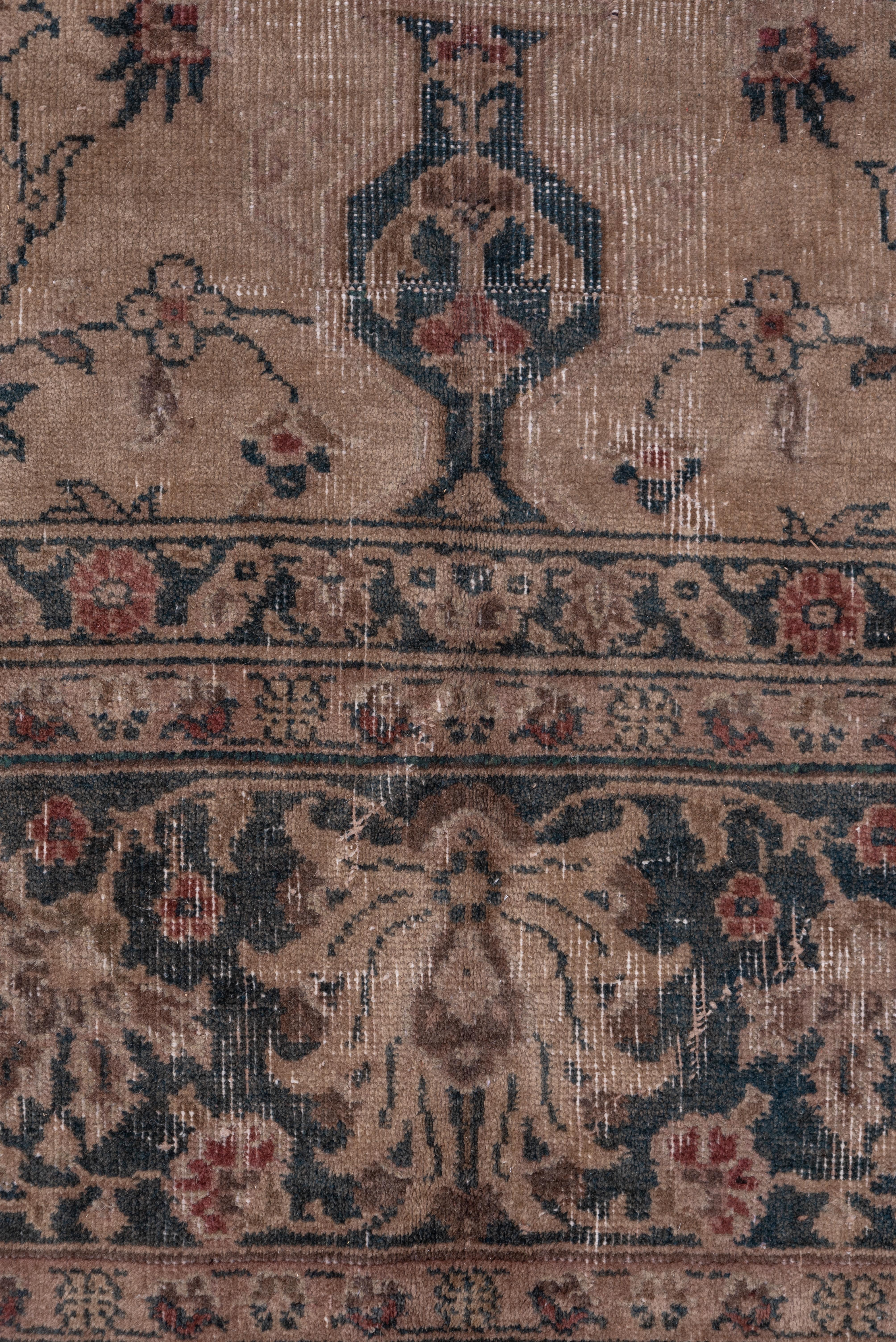 20th Century Light Brown Antique Sparta Carpet For Sale