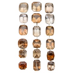 Light & Brown Natural Topaz Lose Edelsteine Lot 139.39 Ct Mix Cushion Cut-Jewel