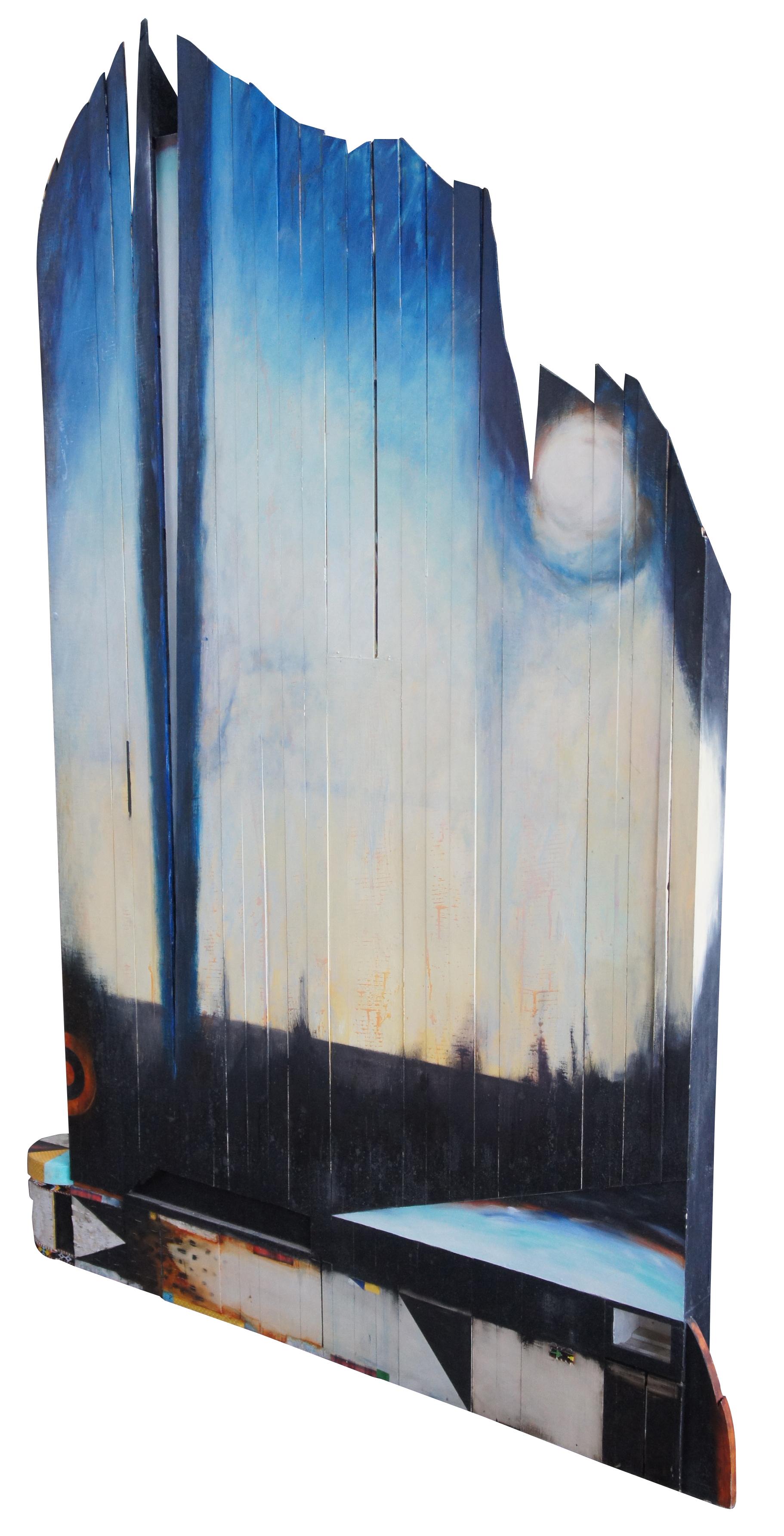 Light coming on the plains by Cameron Zebrun 1987 mixed-media oil on wood panels

Cameron is a Renaissance man inspired by the natural world to create sculpture, photographs, paintings and other objects that often defy such neat categorization.