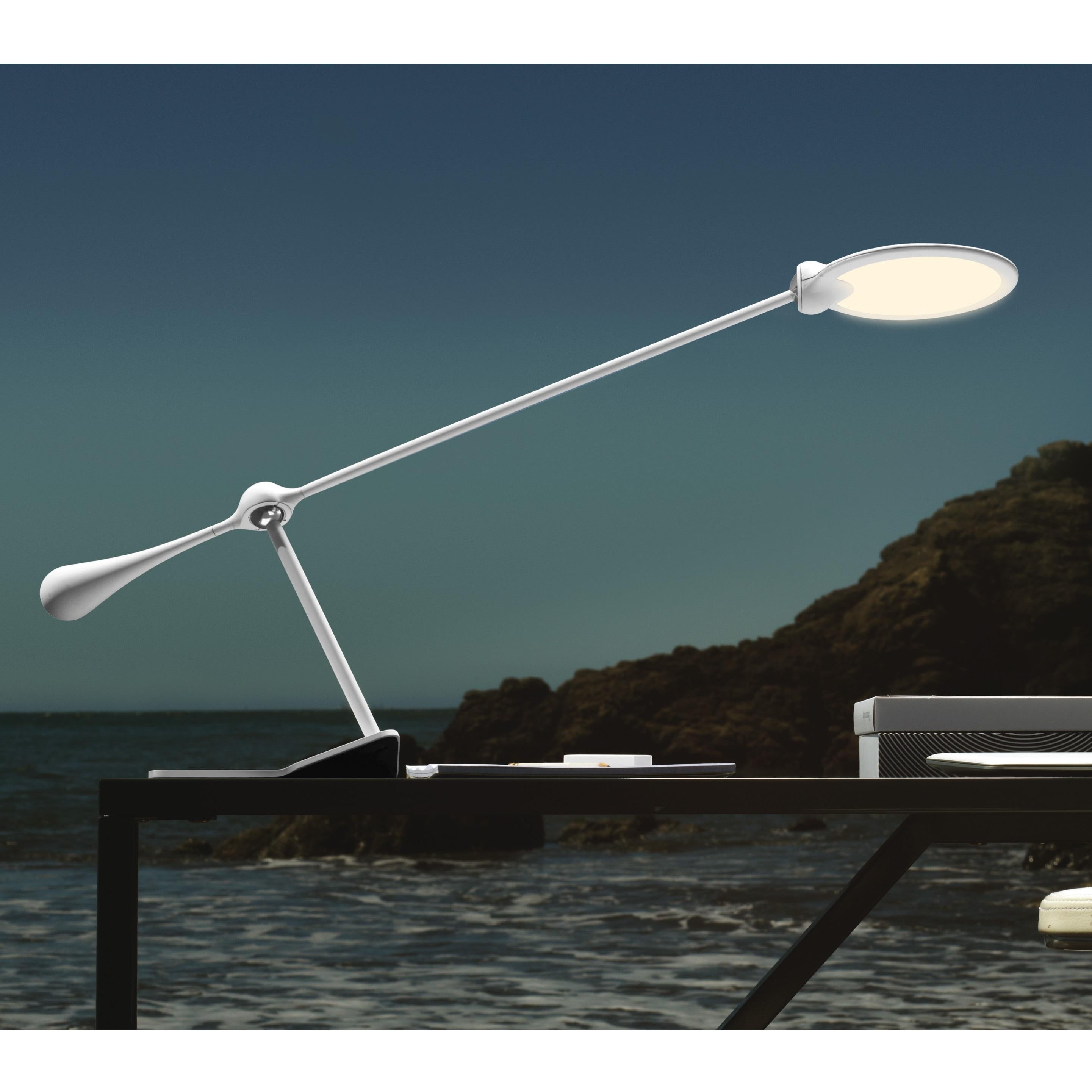 Light & Contrast, Trapeze LED Task Light, Charcoal In New Condition In New Milford, CT