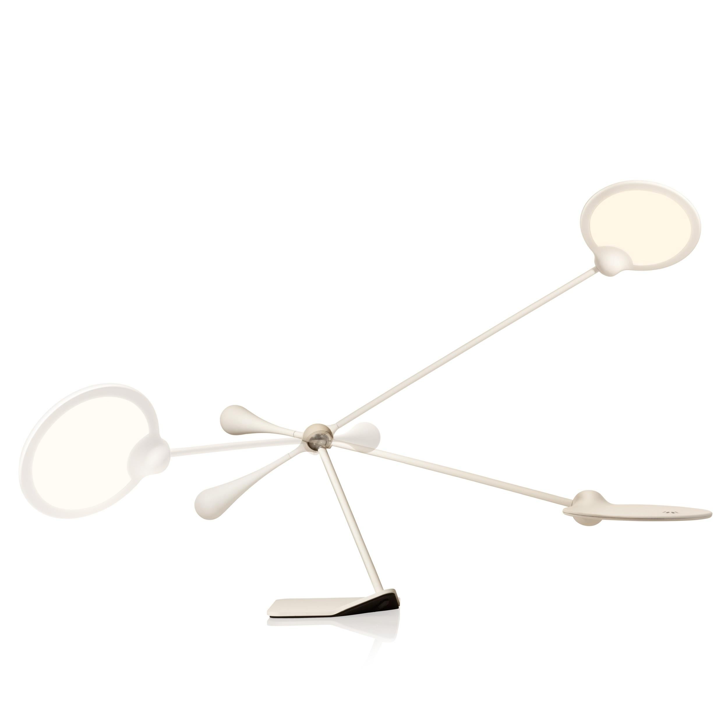 Light & Contrast, Trapeze LED Task Light, Orange In New Condition For Sale In New Milford, CT
