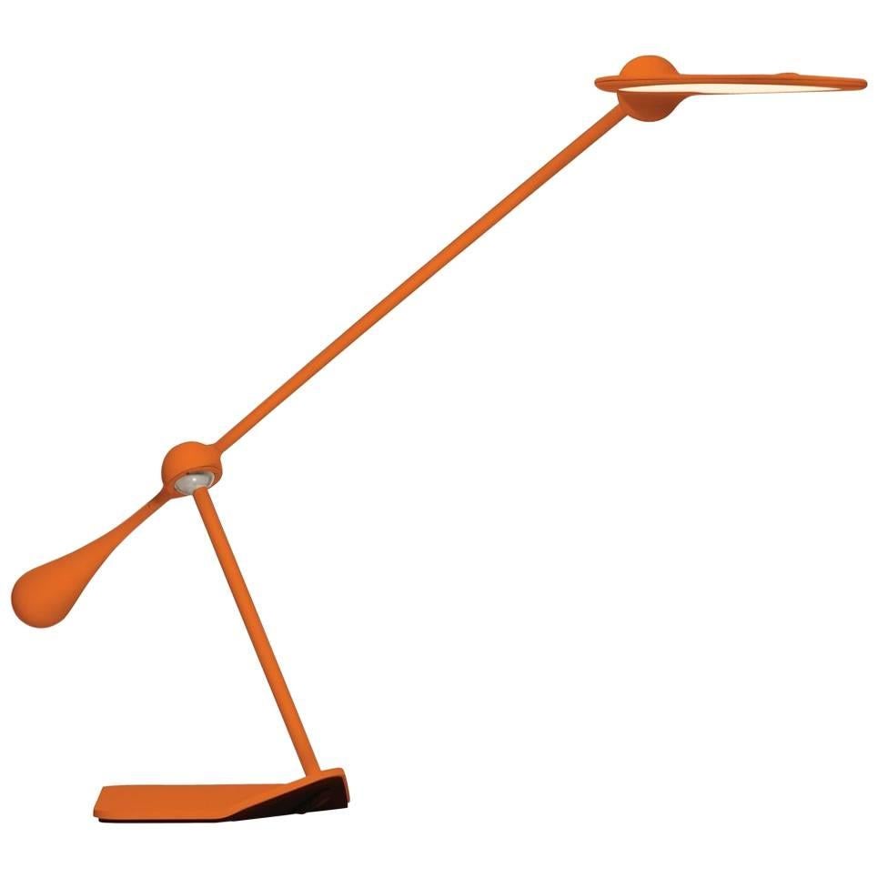 Light & Contrast, Trapeze LED Task Light, Orange For Sale