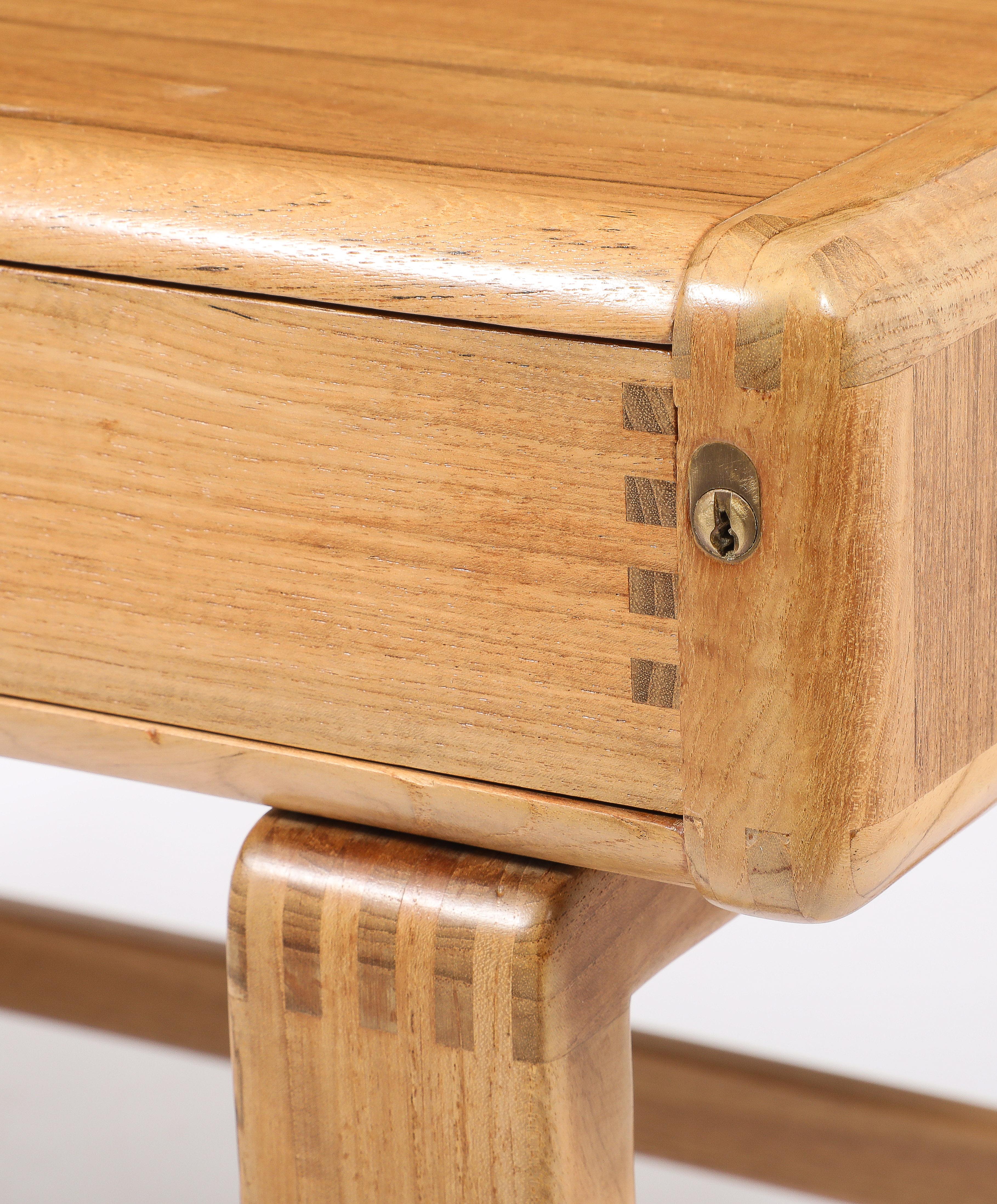 Light Danish Desk, Denmark 1950's For Sale 2