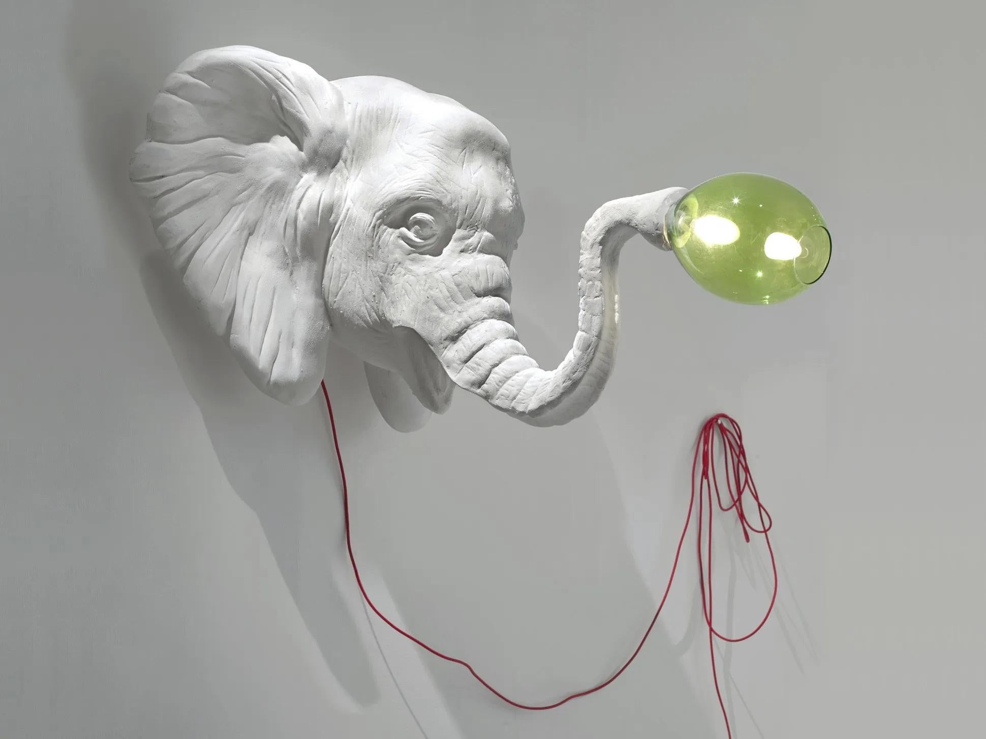 elephant wall light