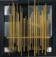 "Light forest" Wall Object Artwork by Laszlo Pal Horvath, 2005