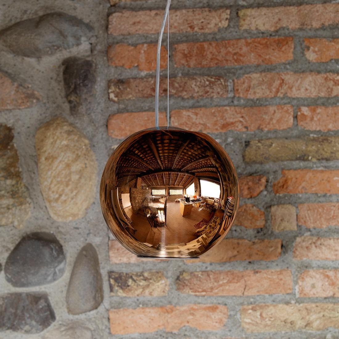 Suspension globe lumineux en vente 1