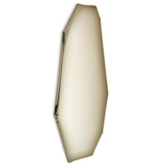 Light Gold Tafla C1 Sculptural Wall Mirror by Zieta