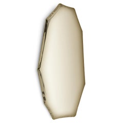 Light Gold Tafla C3 Sculptural Wall Mirror by Zieta