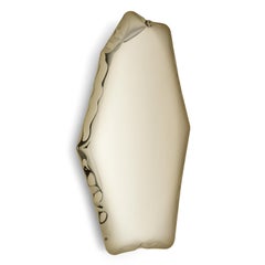 Tafla C4,5: Skulpturaler Wandspiegel aus Gold von Zieta